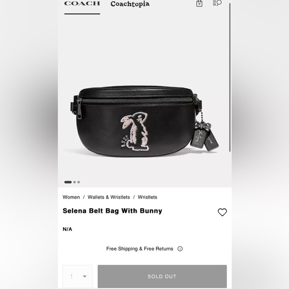 Selena Belt Bag With Bunny - Picture 10 of 10